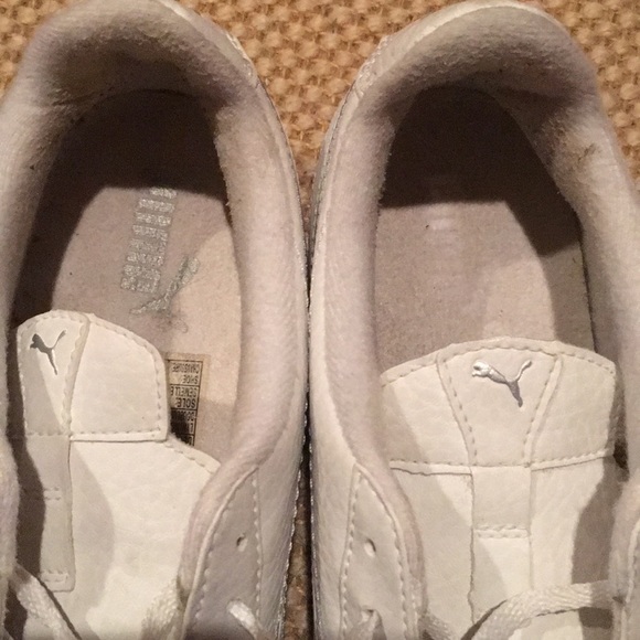White puma sneakers size 9 - Picture 5 of 5